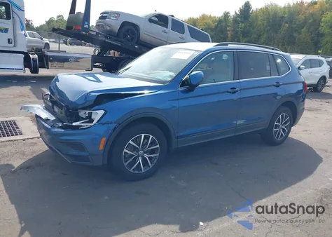 2019 Volkswagen Tiguan 2.0T Se/2.0T Sel/2.0T Sel R-Line/2.0T Sel R-Line Black z USA, uszkodzony, nr VIN 3VV2B7AX1KM058093